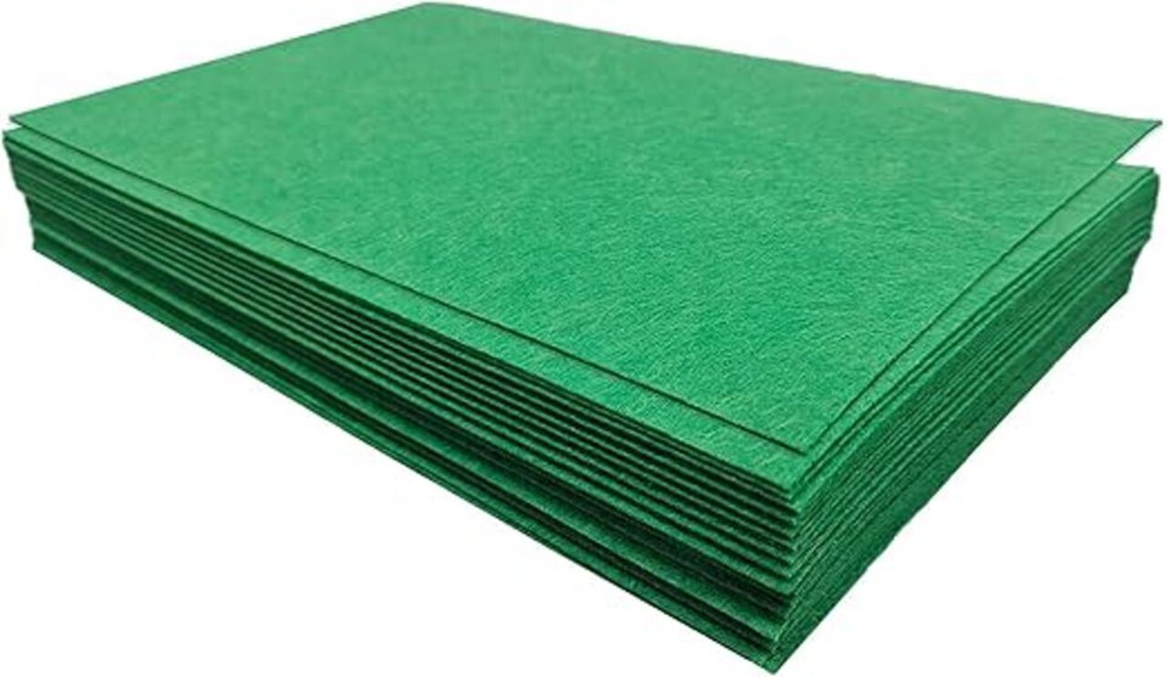 Premium Felt Sheets – 22 Vibrant Colors for Crafts, DIY, and School Projects